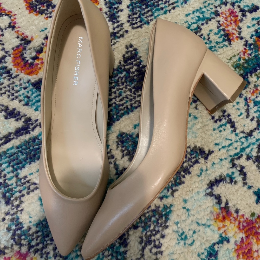 Marc Fisher Block Heel Pumps size 6.5